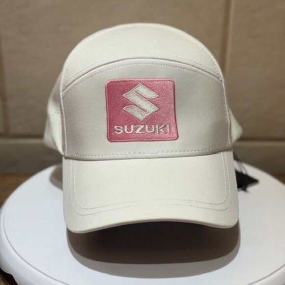 Suzuki Hat Snapback Sports Cap Patch Pink Logo Car Motorcycle Zhik - Picture 1 of 9